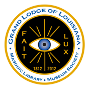 Grand Lodge of Louisiana Masonic Library Museum Society Logo