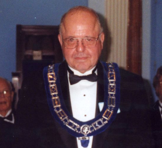 Ken Streater - Sr. Warden of St. James Lodge #47 2004
