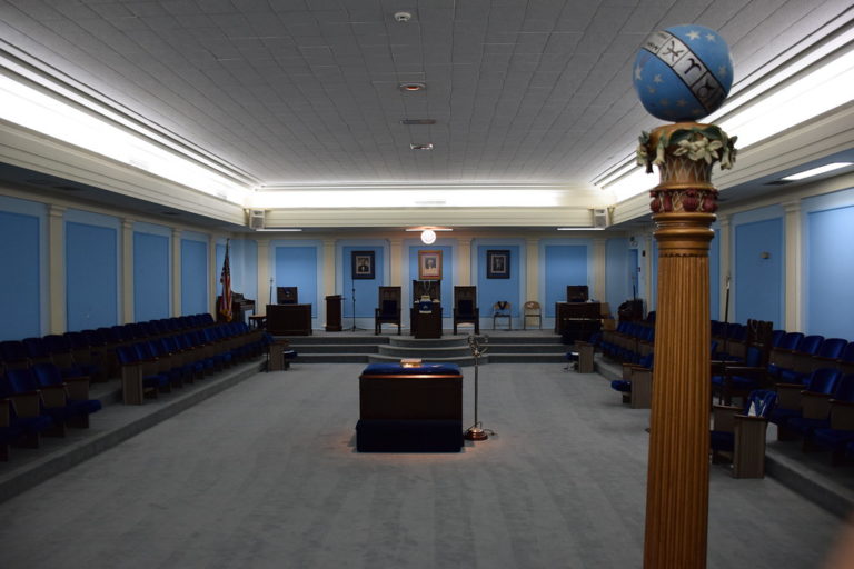 St. James Masonic Lodge, Senior Warden View